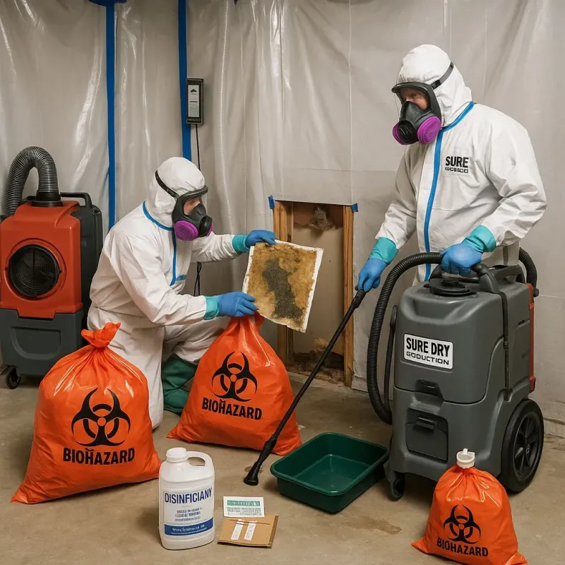 Contaminated Water Handling Protocols process in Wynnewood, OK