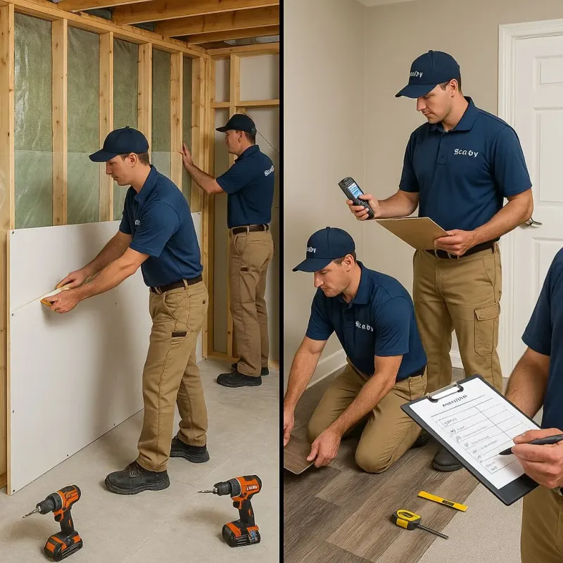 Repairs and Reconstruction process in Wynnewood, OK